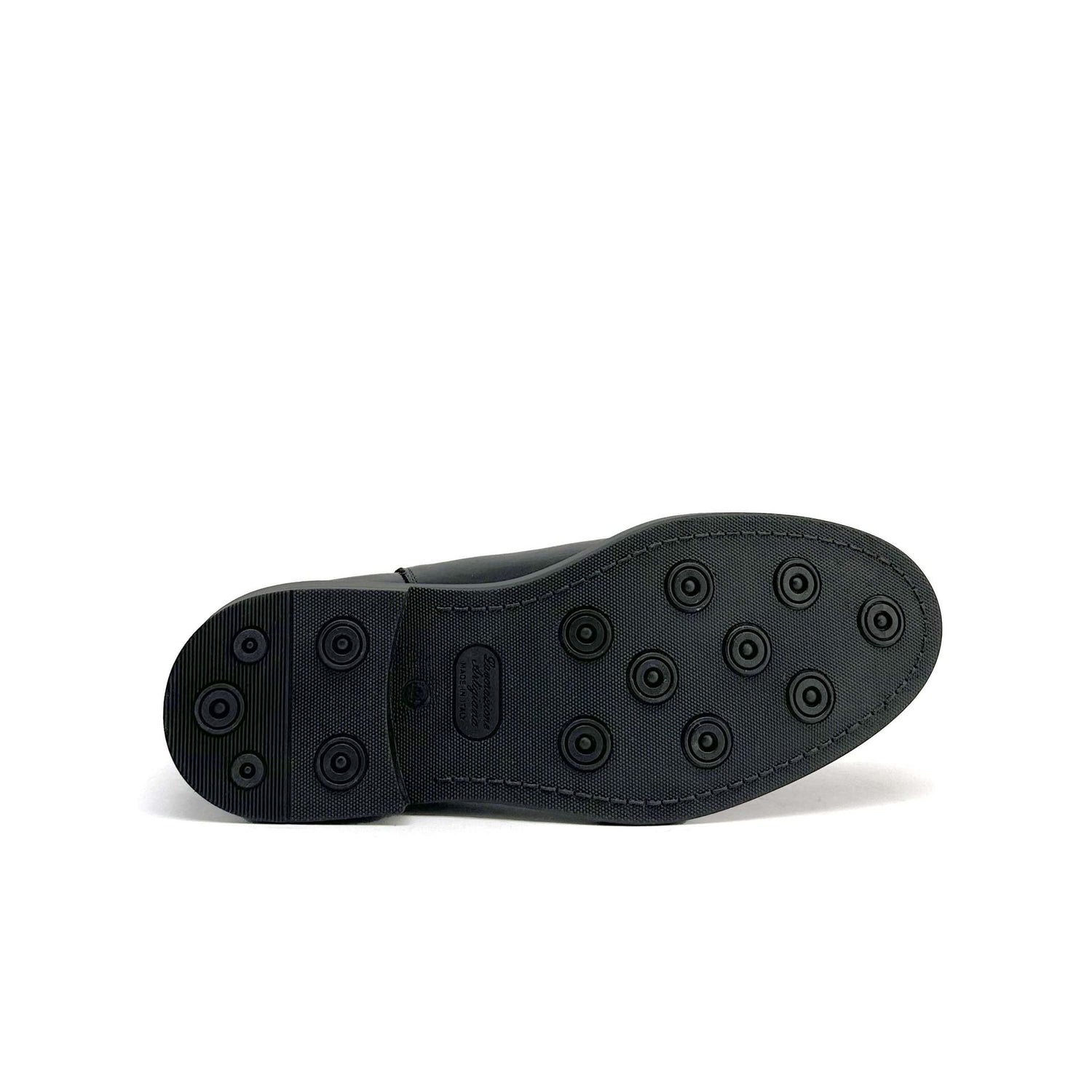 Bottes Chelsea en cuir noir - Martino