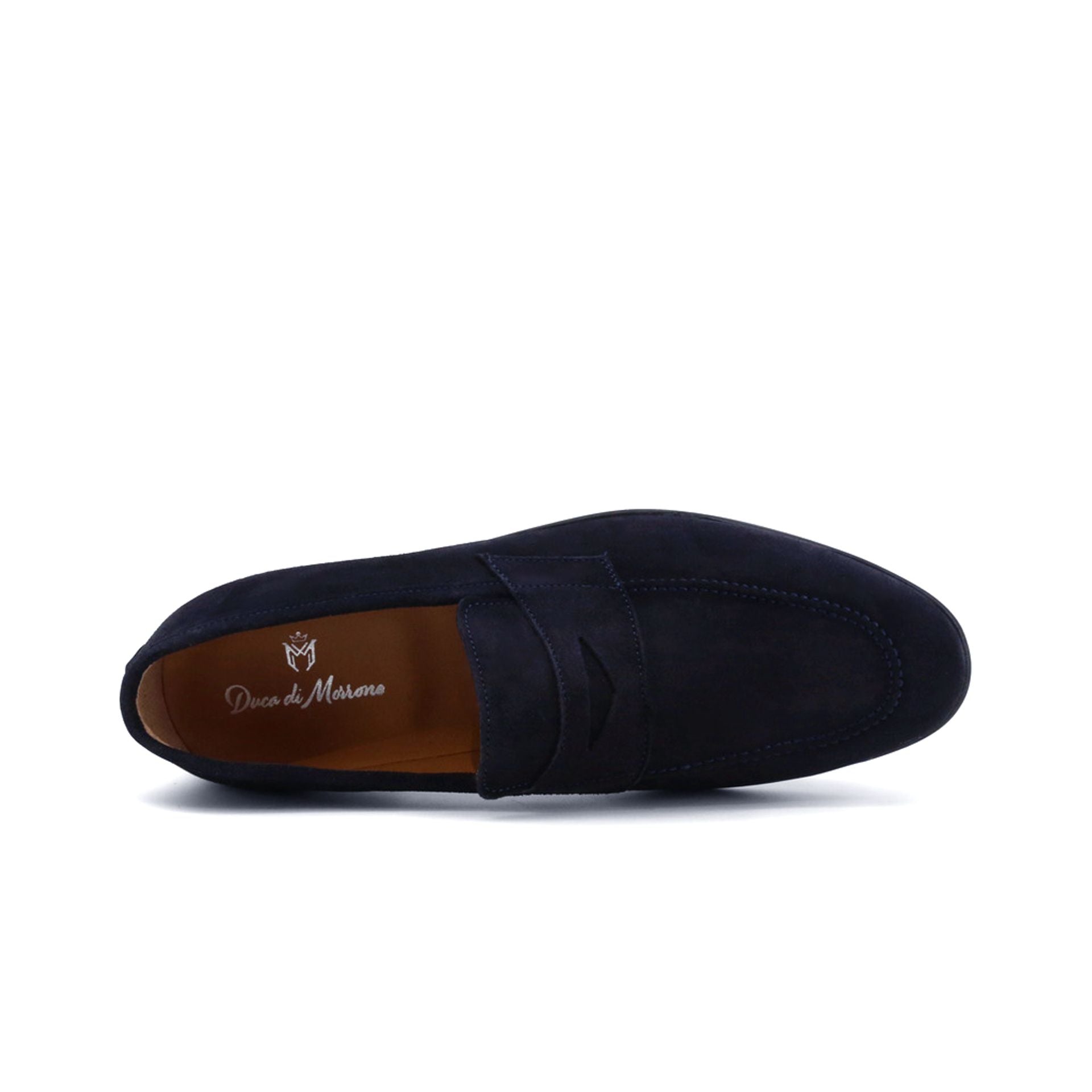 Tomaia Mocassini Loafers scamosciati blu - Leone