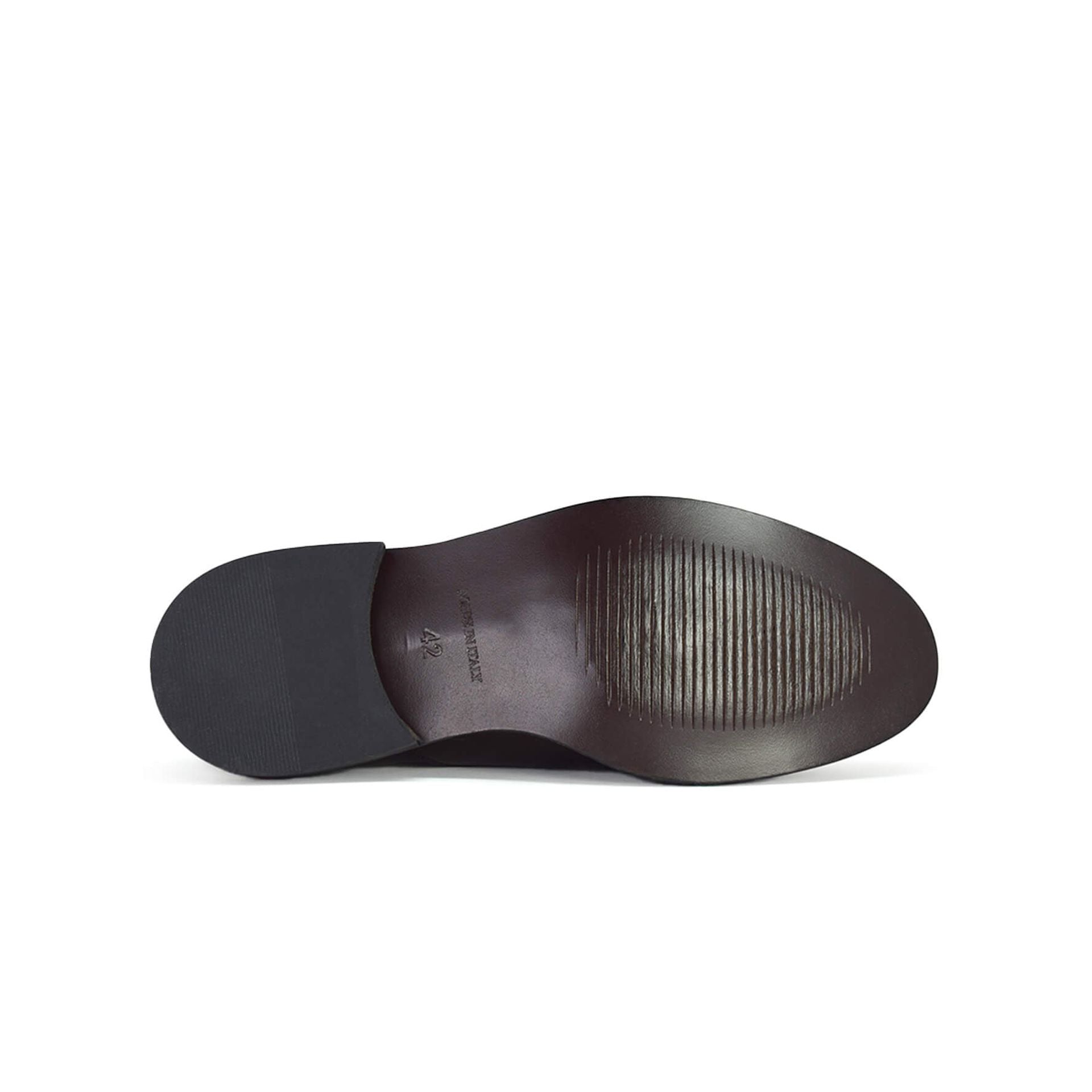 Stringate Oxford in pelle marrone - Amedeo