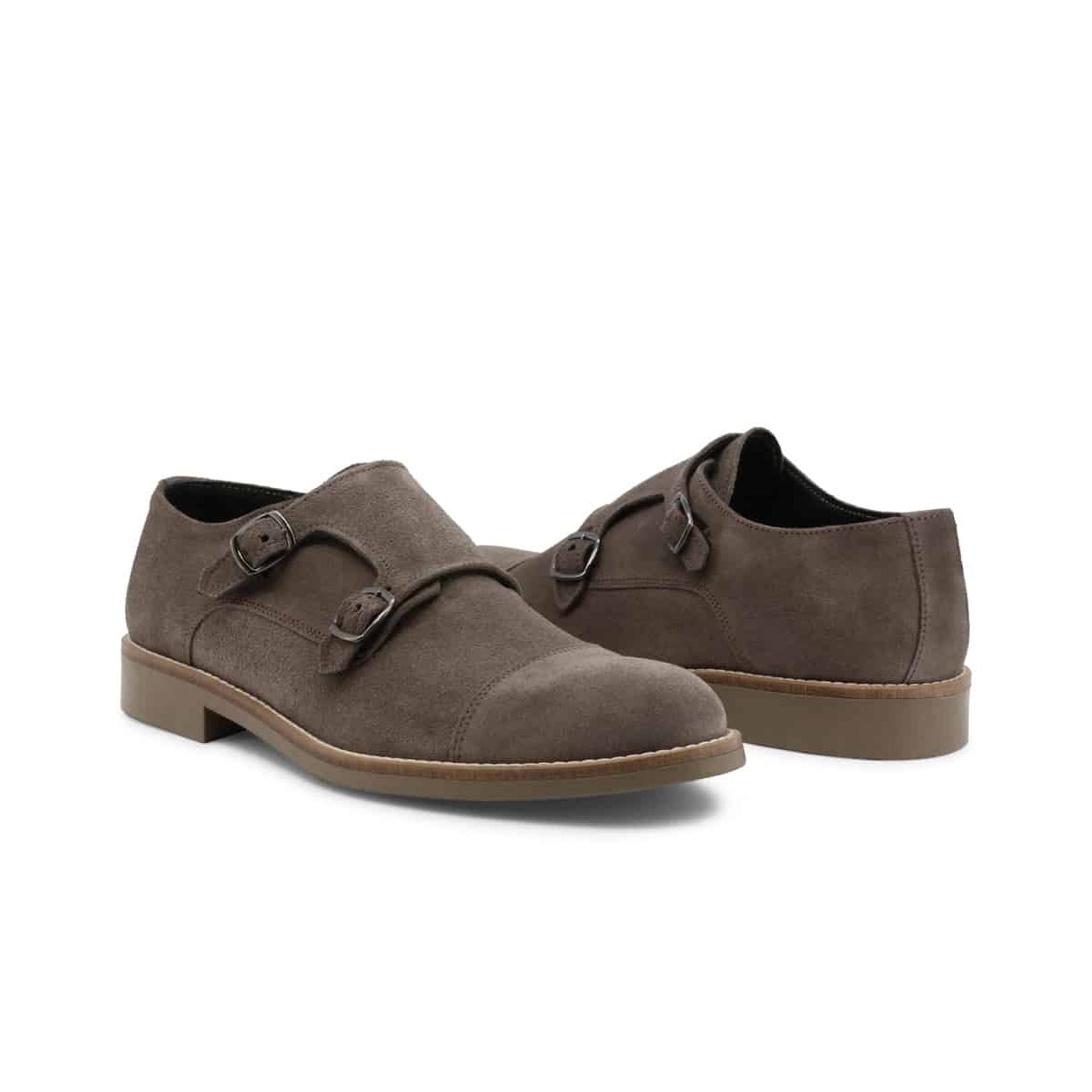 Paio di Scarpe Doppia Fibbia Uomo color beige Duca di Morrone