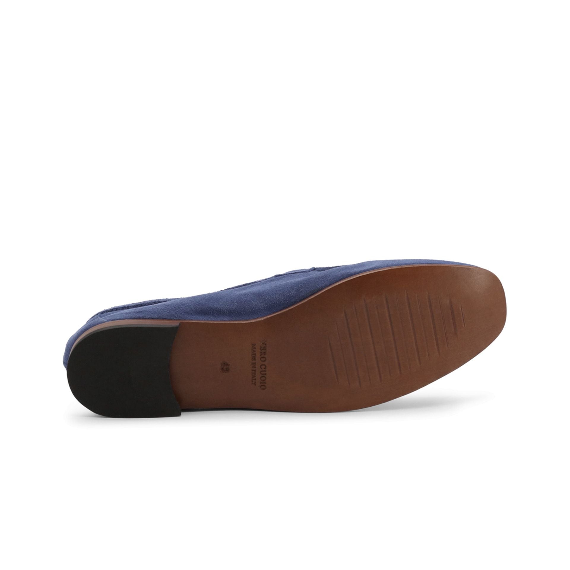 Ermes - Blaues Wildleder