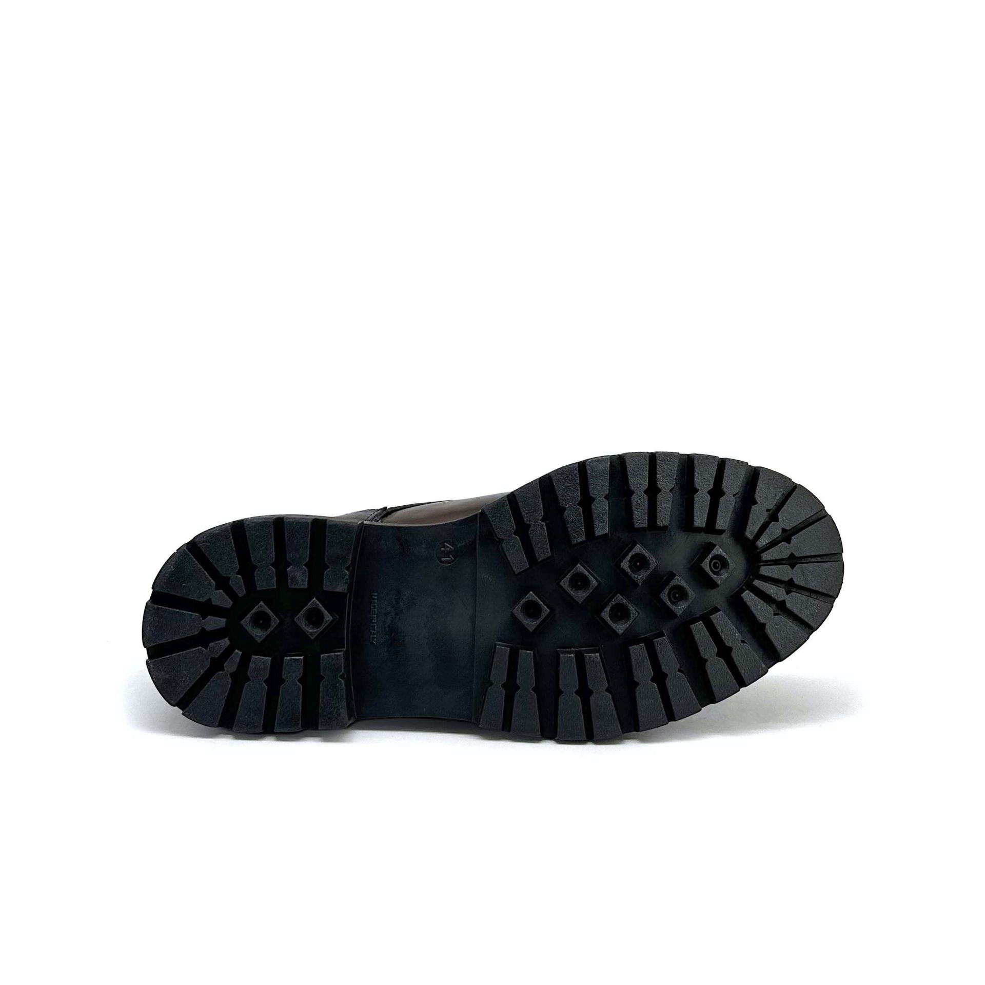 Bottines homme en cuir marron - Ciro