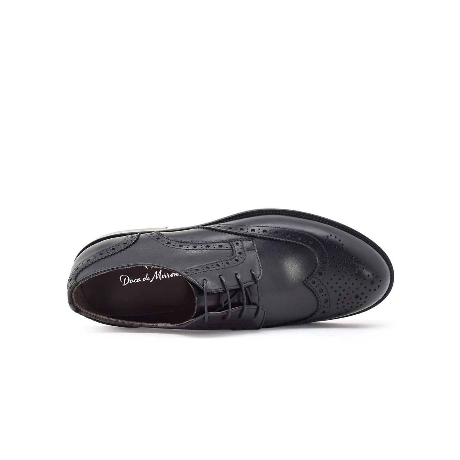 Scarpe nere eleganti da uomo made in italy tomaia