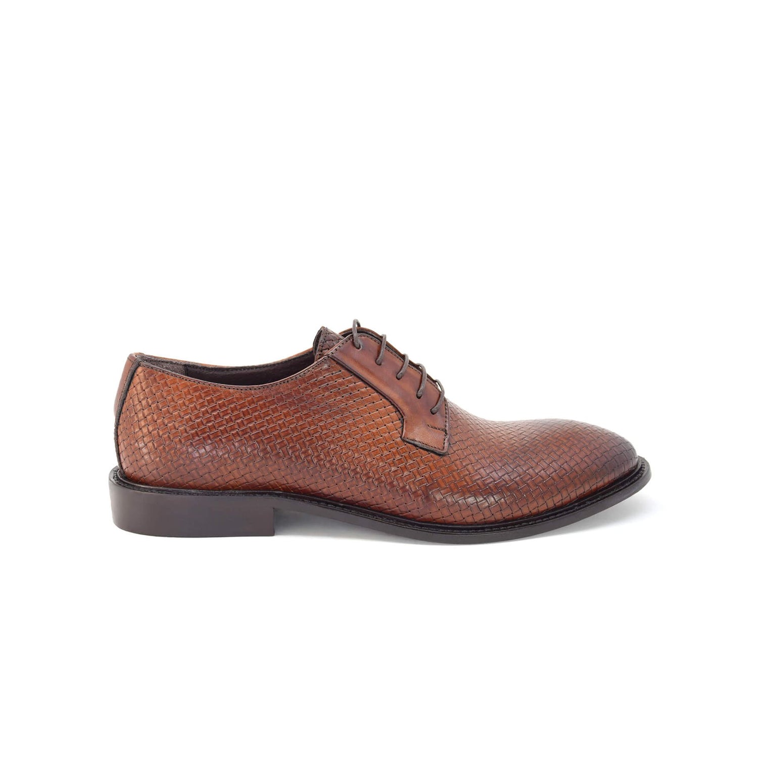 Stringate Derby in pelle marrone - Filiberto