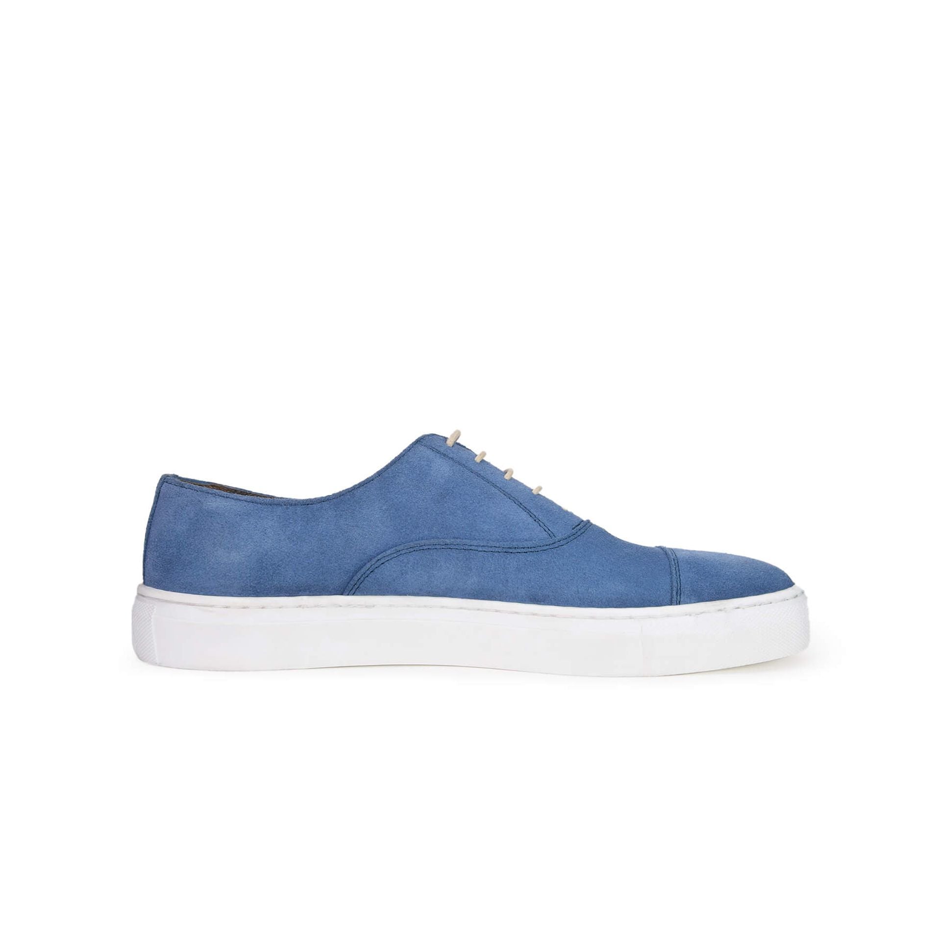 Blue en daim baskets - Guido