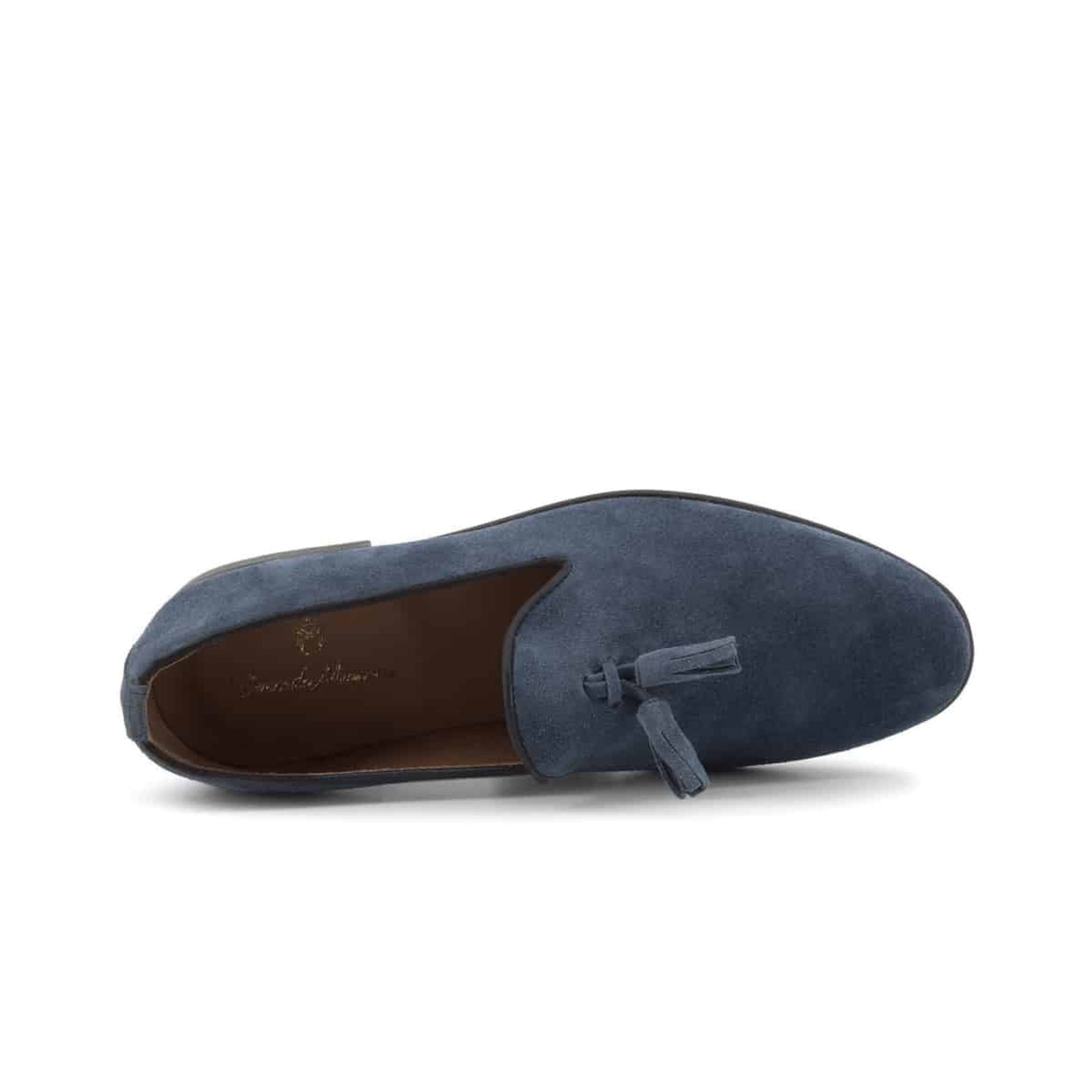 Mocassini Uomo con nappine Blu - ASCANIO