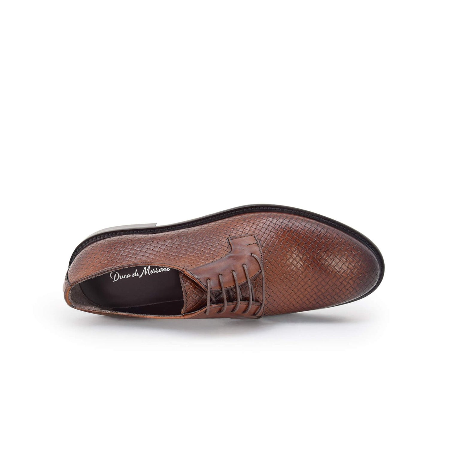 Stringate Derby in pelle marrone - Filiberto
