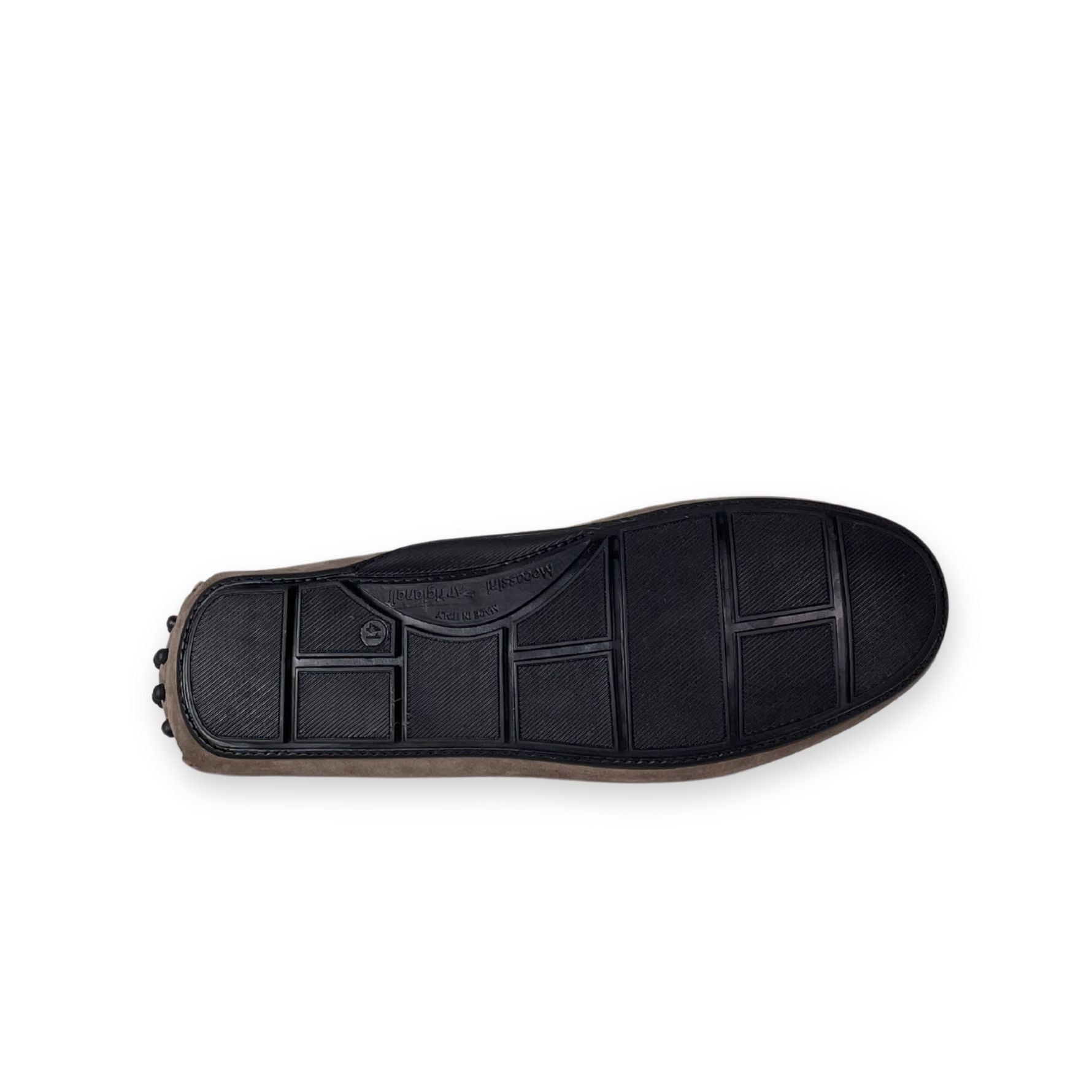 Taupe suede men&