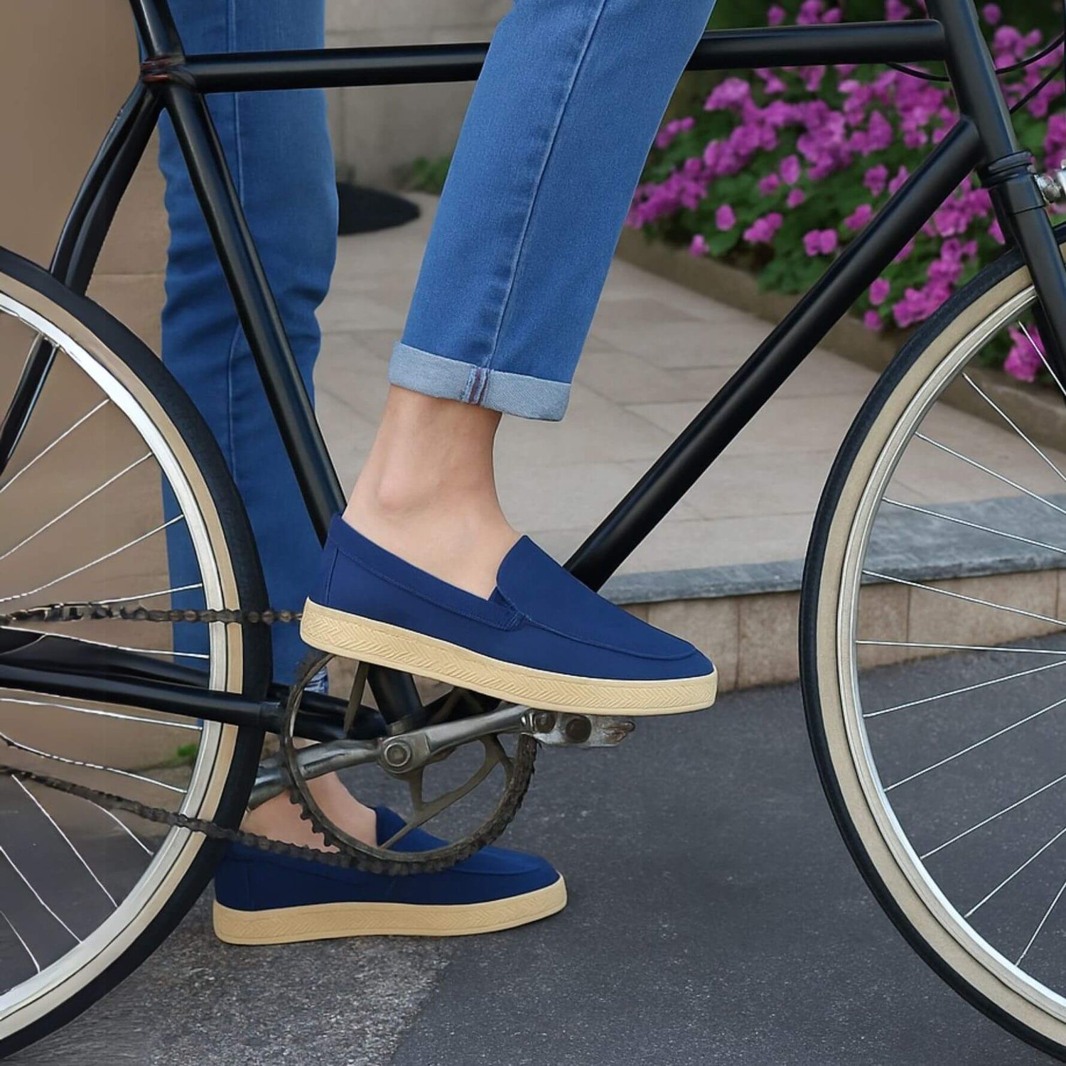 Espadrilles Blue Camoscio - Eugenio