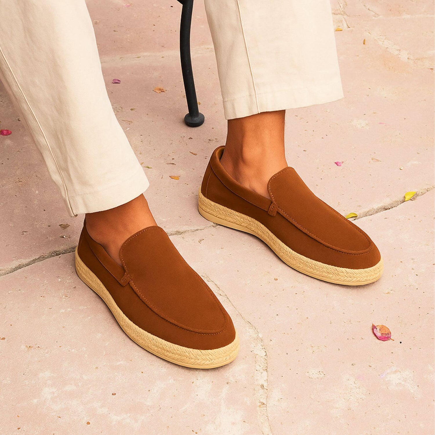 Espadrilles Brown Wildleder - Eugenio