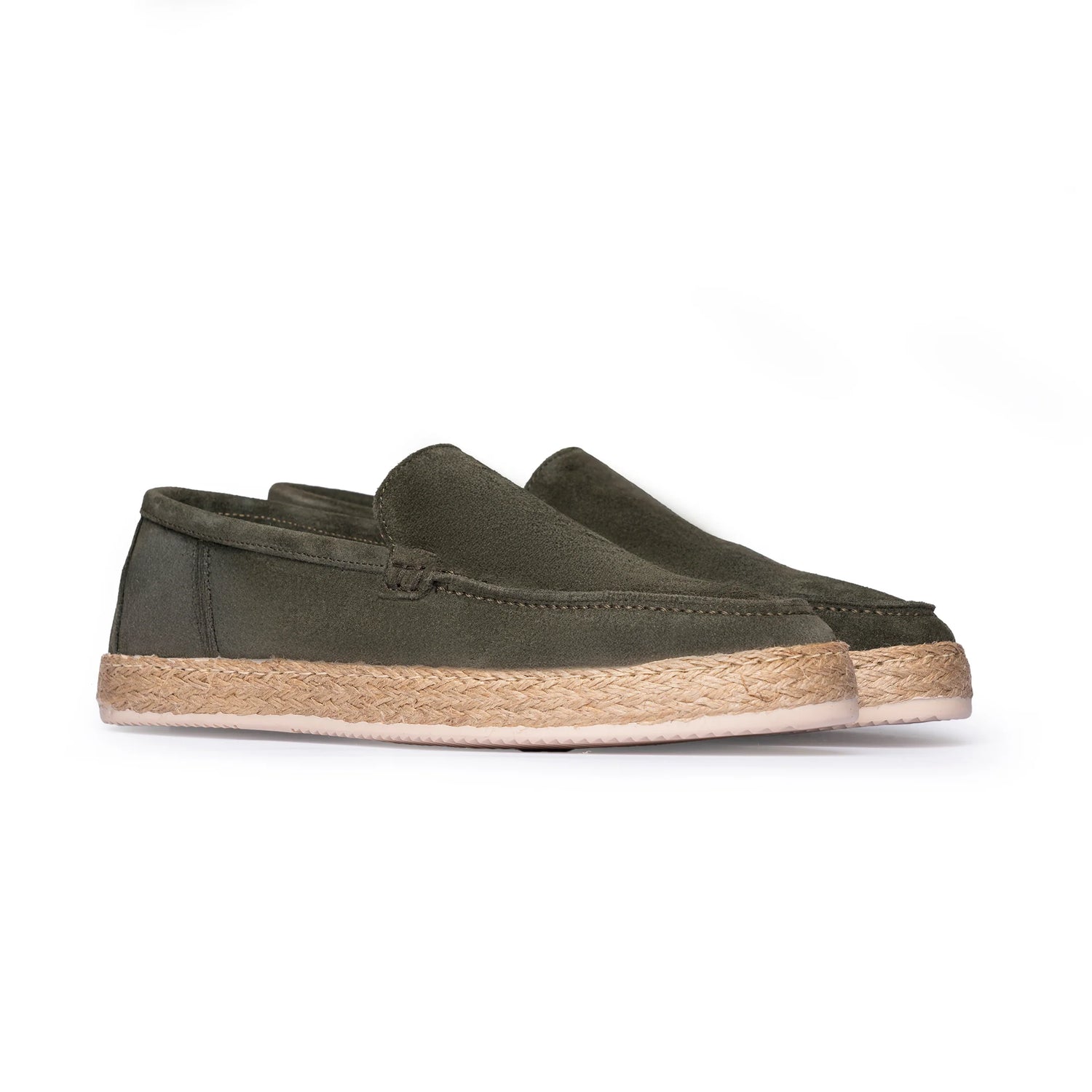 Espadrilles Green Wildleder - Eugenio