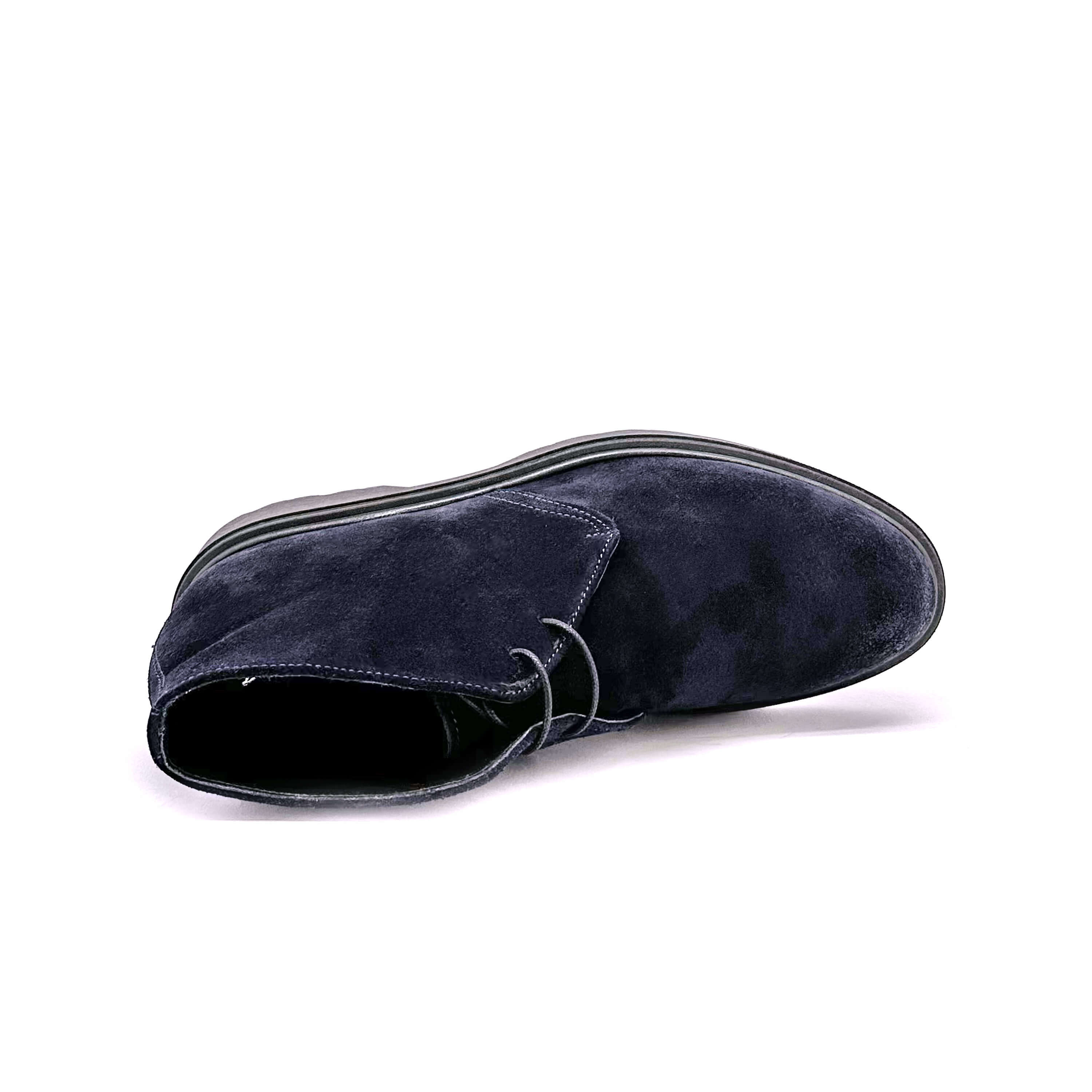 Polacchini Uomo scamosciati blu - Fabio