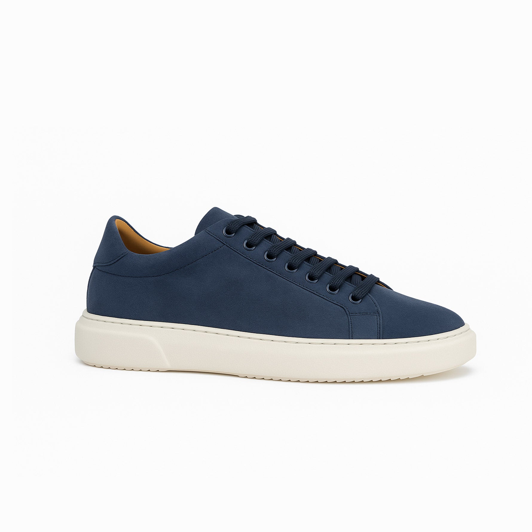 Blue en daim baskets - Fabrizio
