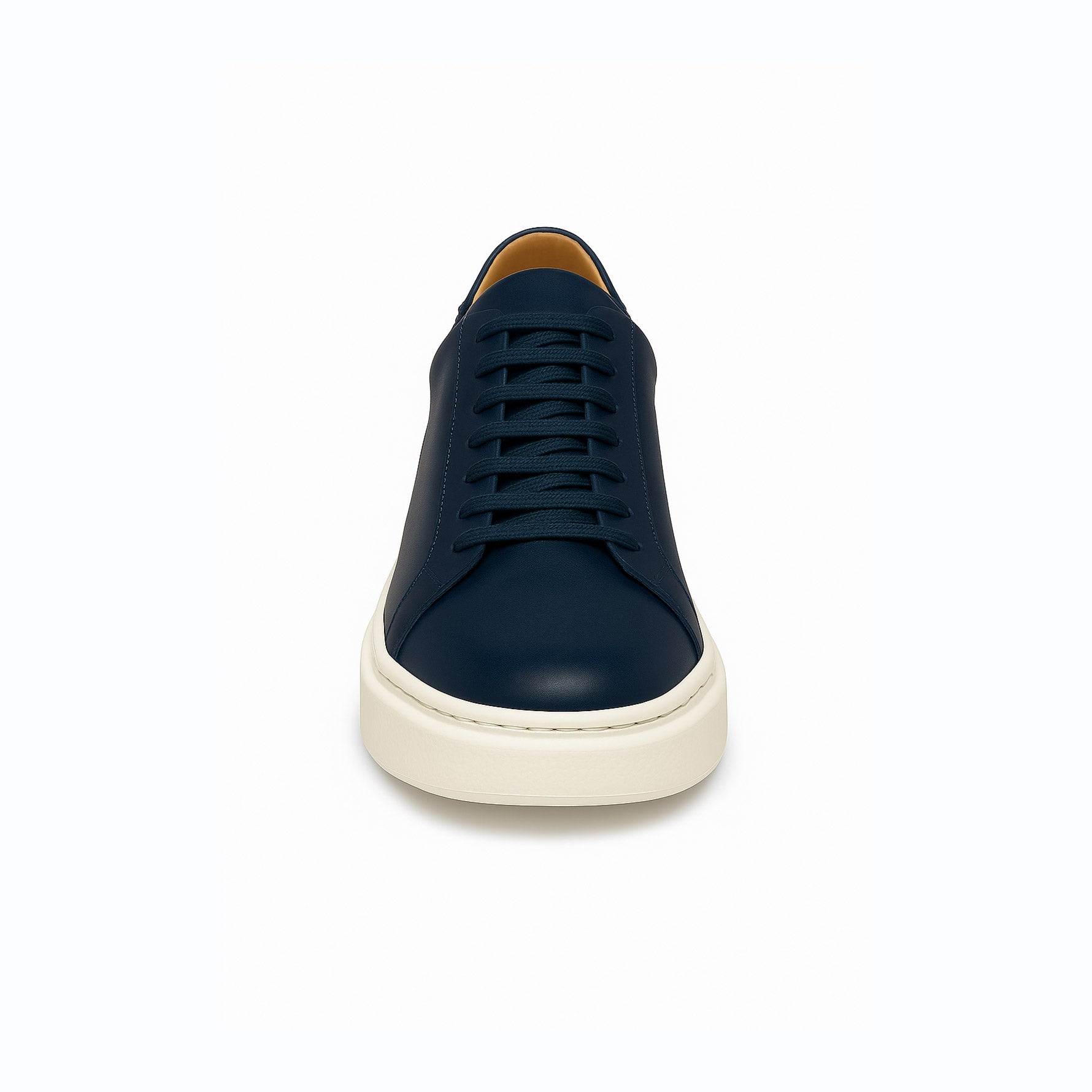 Sneakers en cuir bleu - Fabrizio