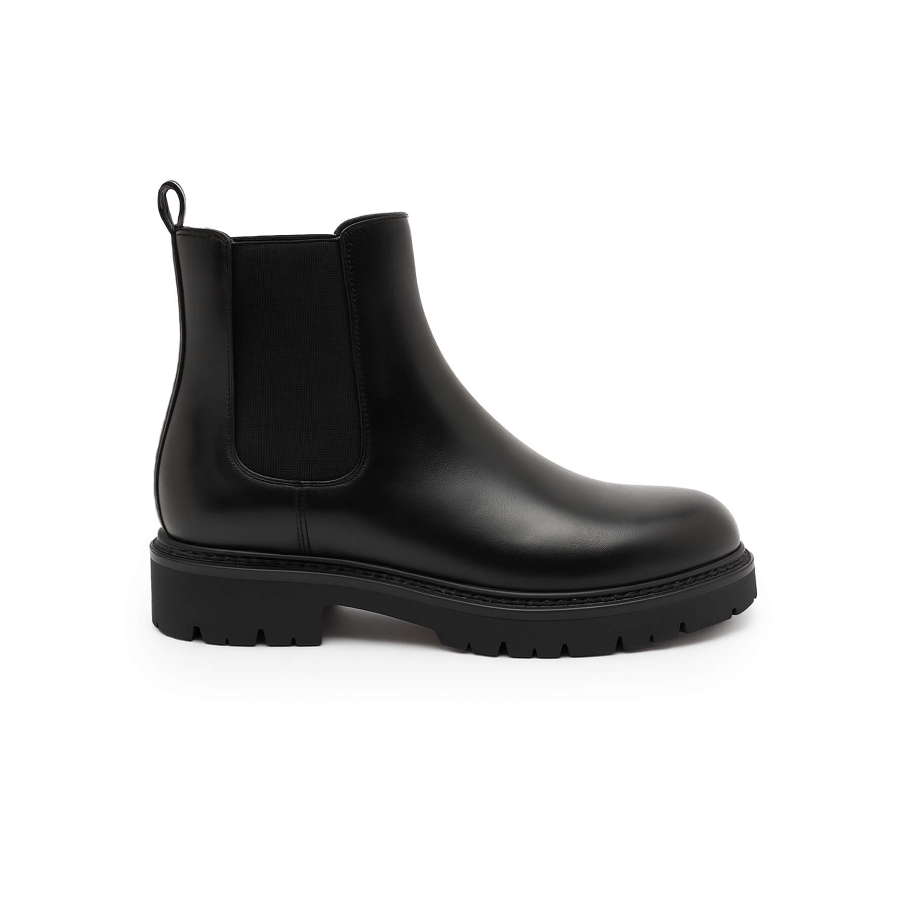 Stivaletti Uomo in Pelle Nera | Made in Italy | Furio