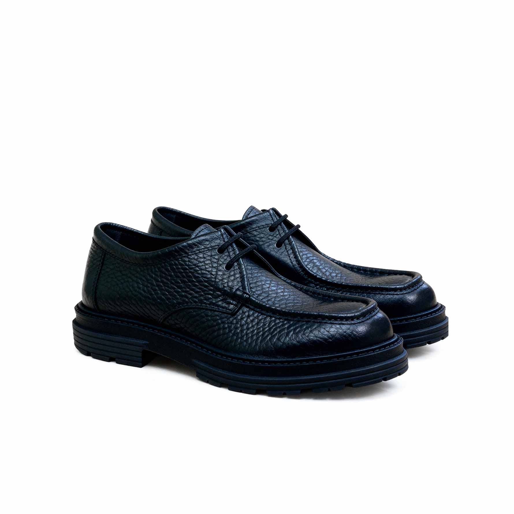 Scarpa Ingegnere Pelle Nera - Gerardo