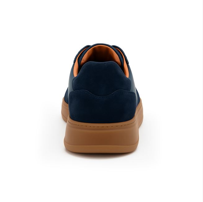 Blaue Wildleder -Turnschuhe - Ivan
