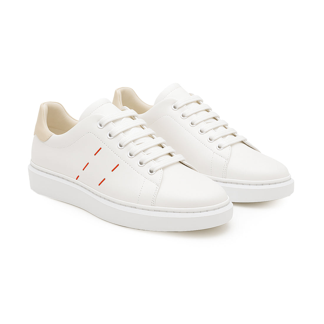 Sneakers en cuir blanc - Ivan
