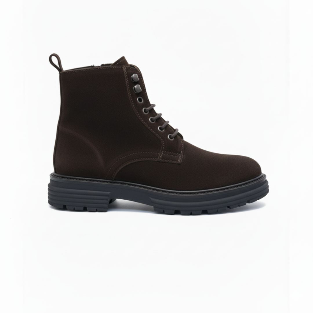 Braune Wildleder-Amphibienstiefel – Klaus