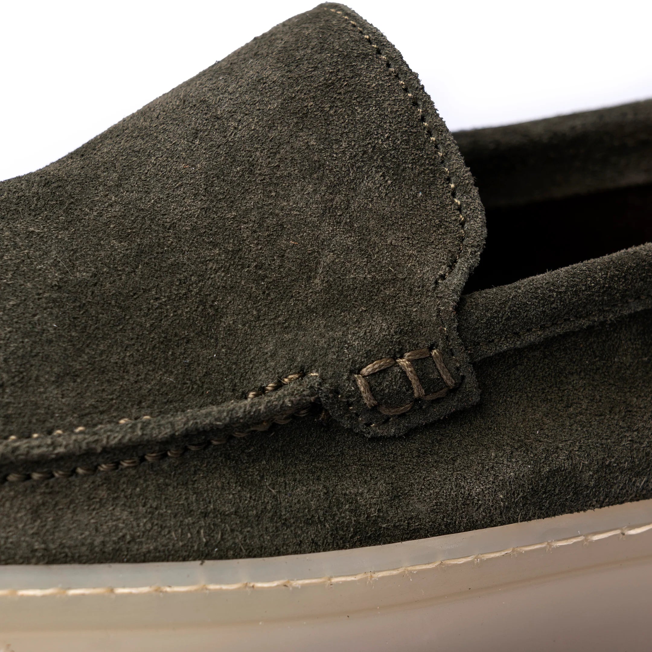 Sommer -Mokassins Green Wildleder - Loris
