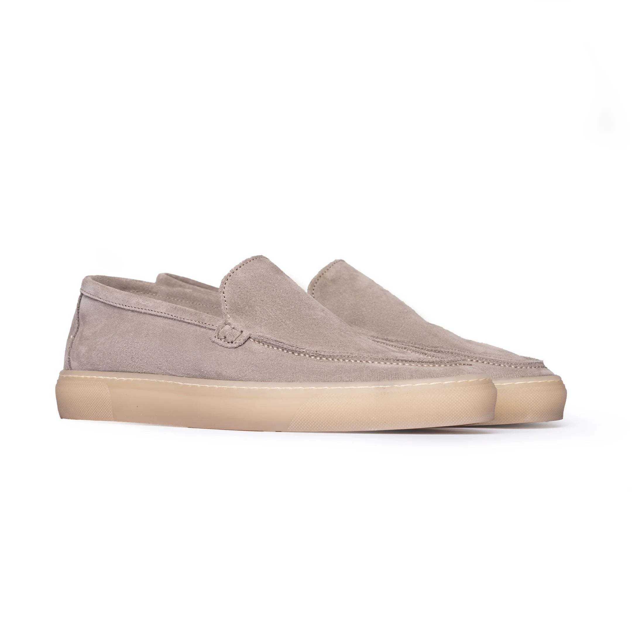Mocassini Estivi Camoscio Taupe - Loris