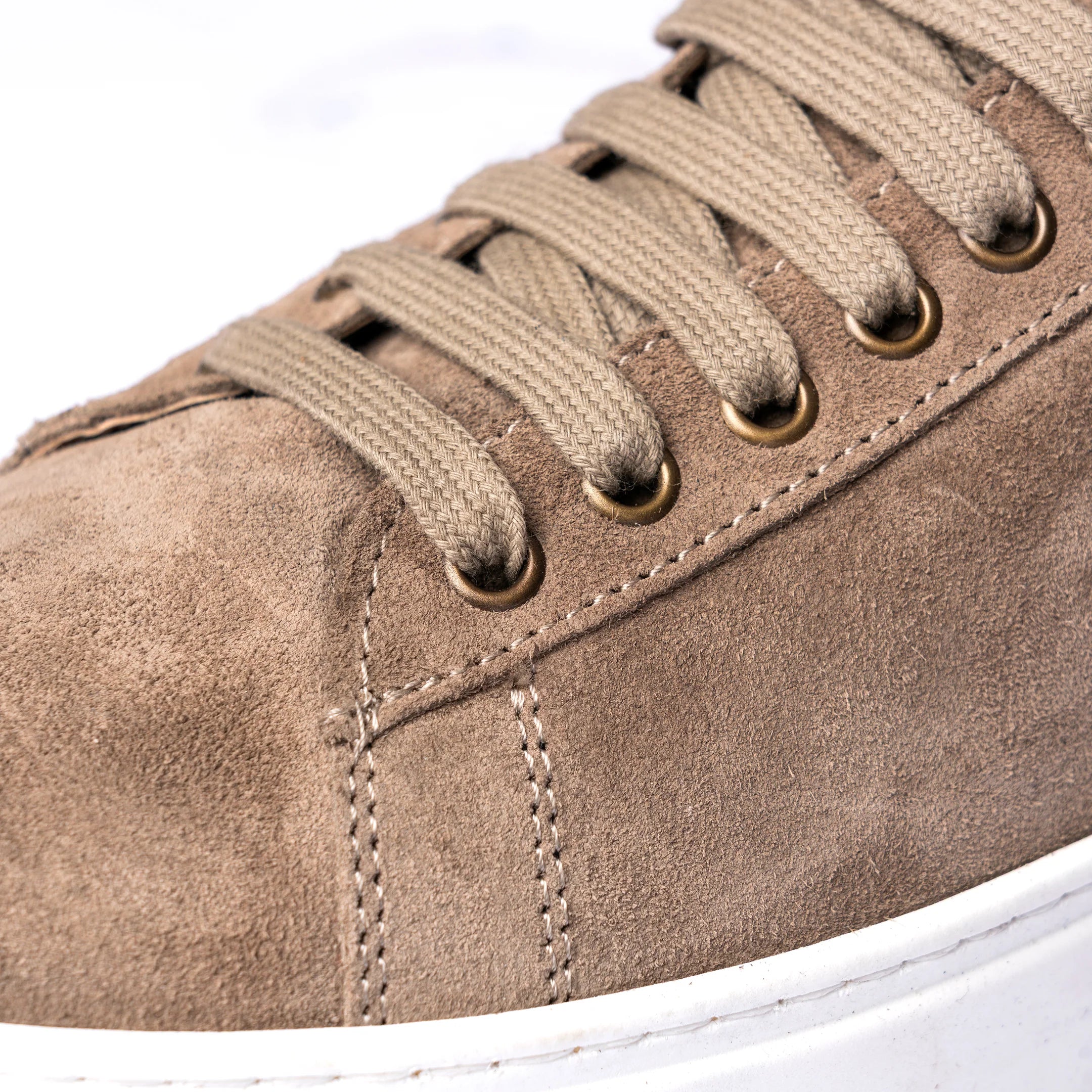 Graue Wildleder -Turnschuhe - Fabrizio