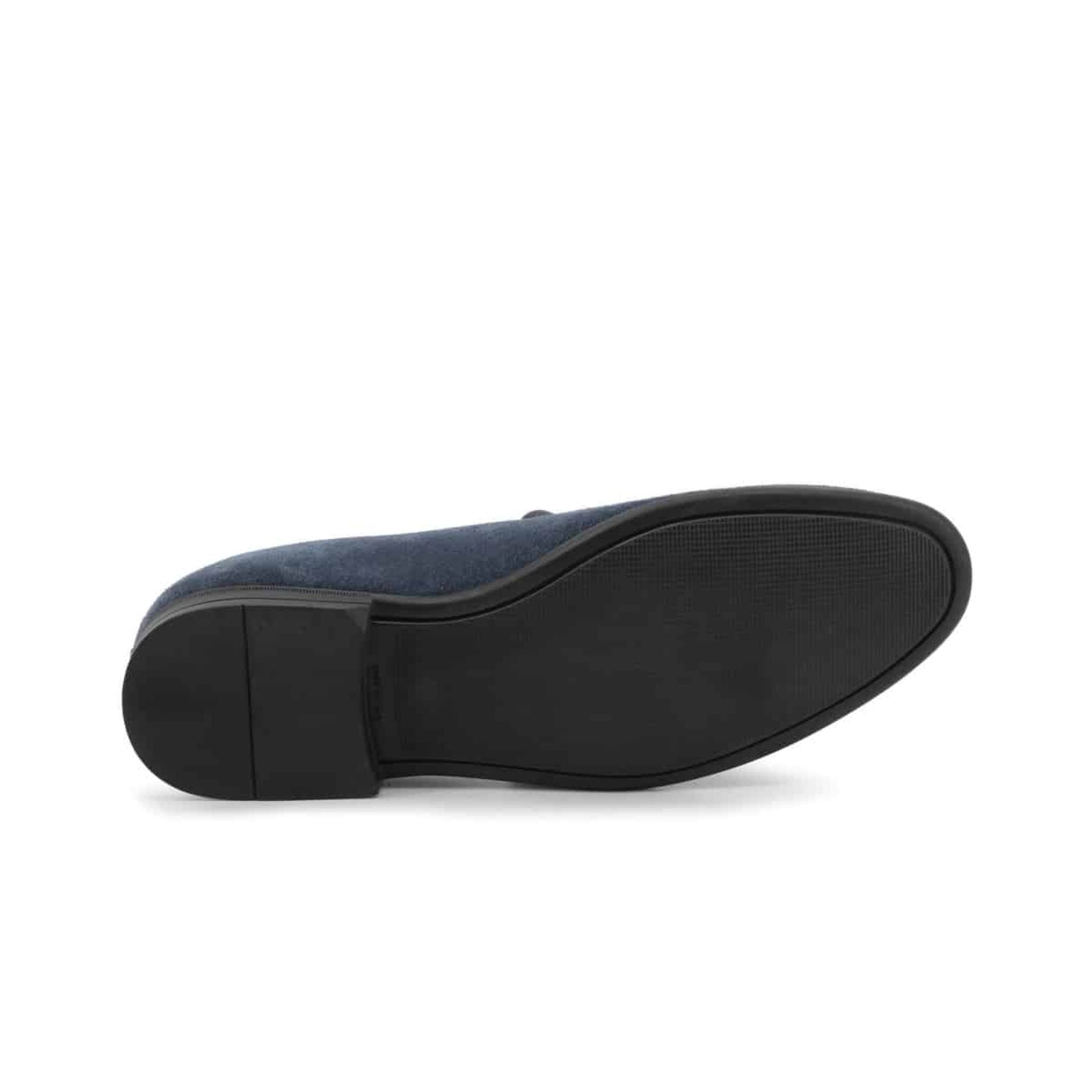 Mocassini Uomo con nappine Blu - ASCANIO