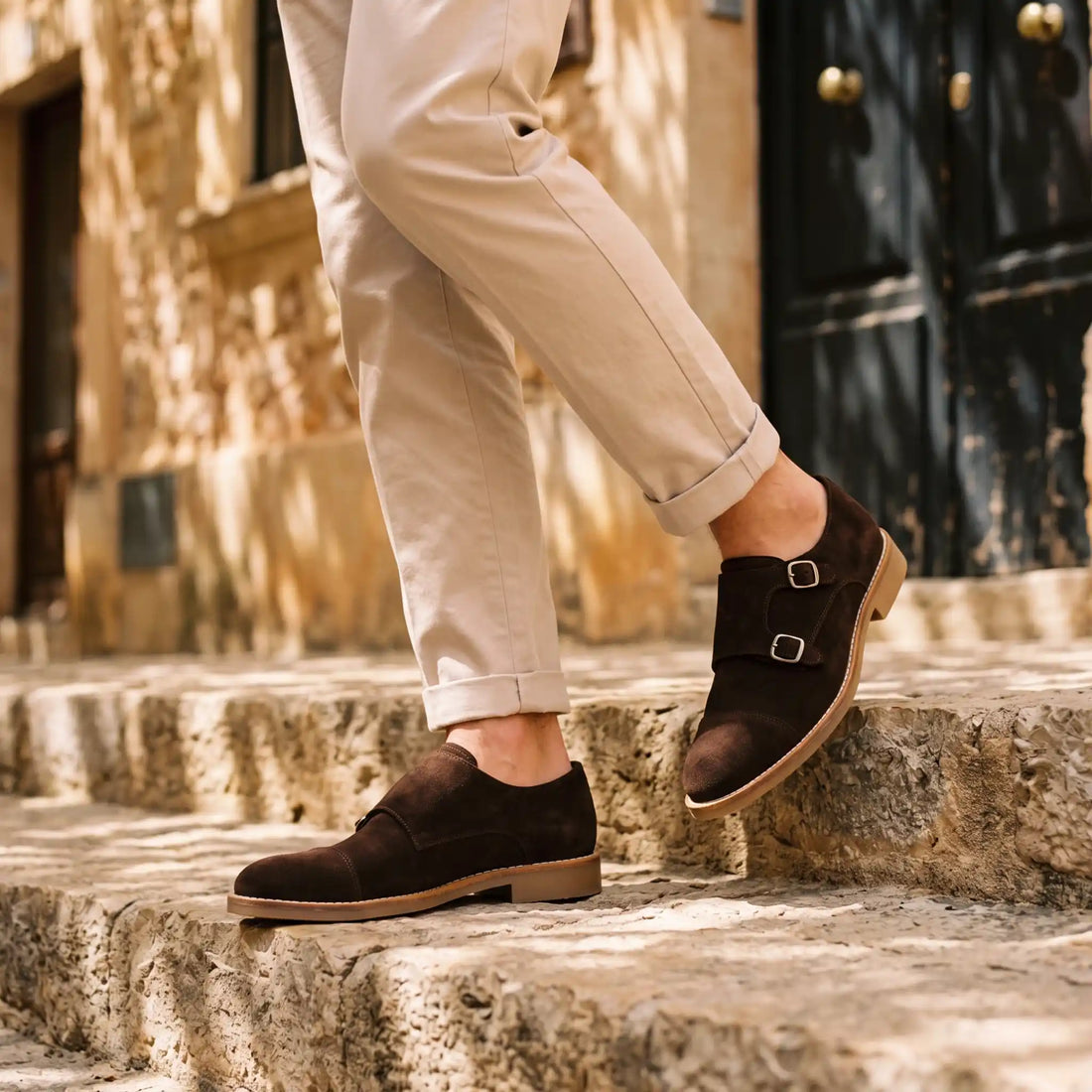 Alcide - Dark Brown Suede