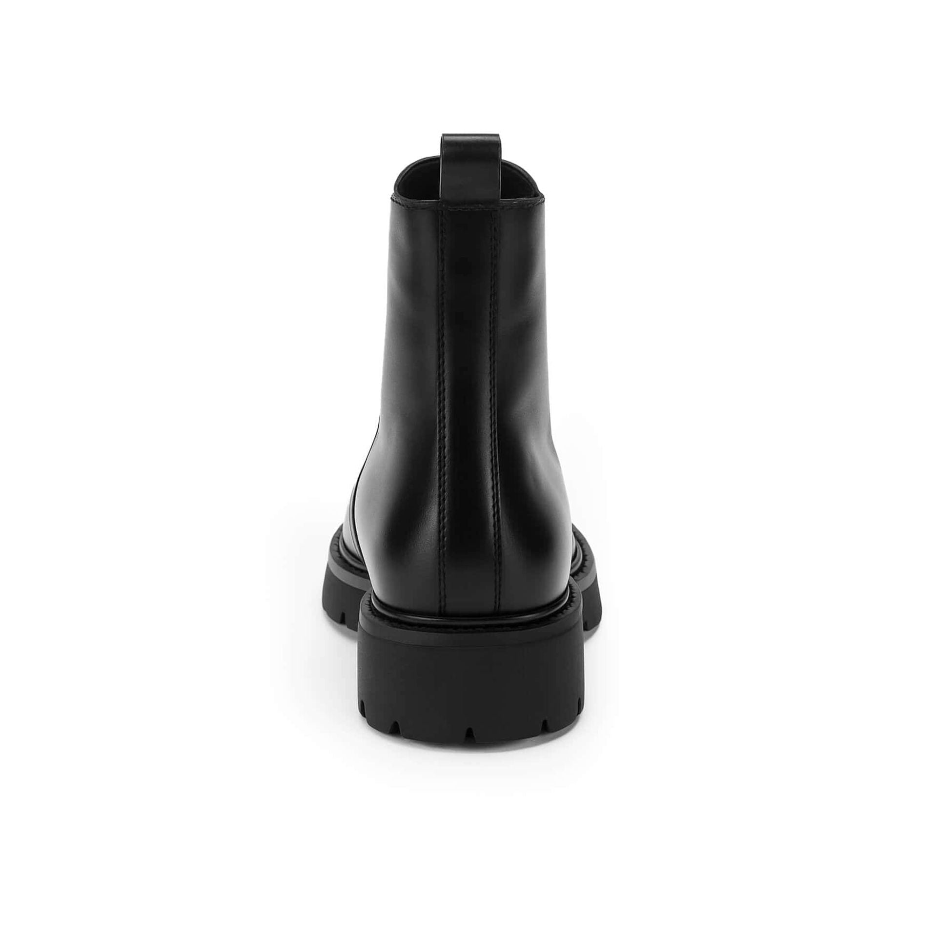 Tacco Stivaletti Uomo in Pelle Nera | Made in Italy | Furio