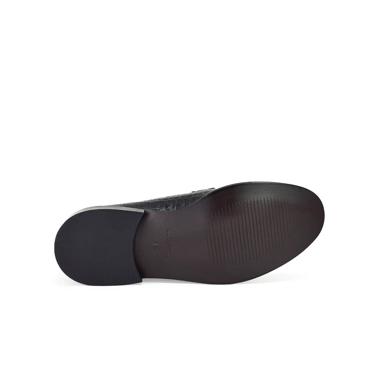 Stringate Derby intrecciate nero - Filiberto