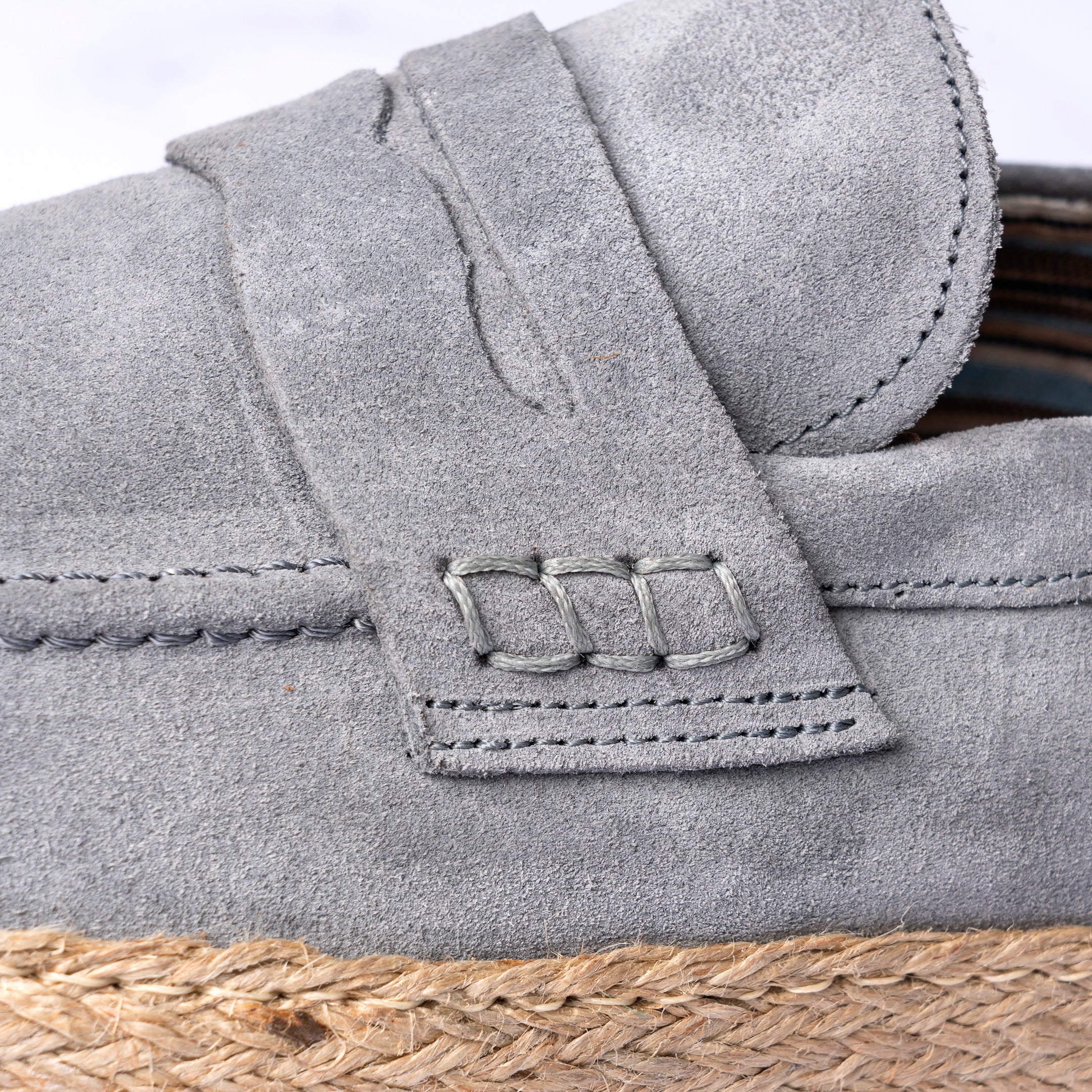 Espadrillas camoscio Grigio - Leo