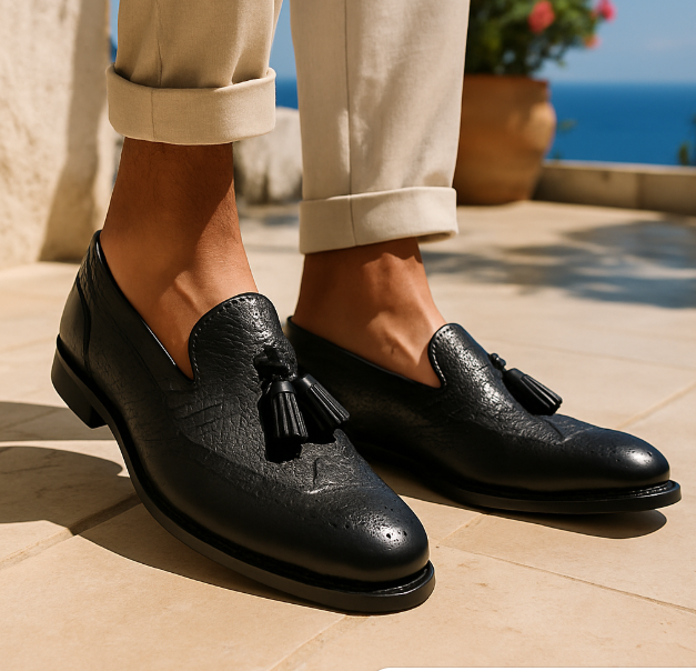 Moccasins masculins avec nappine - Filippo