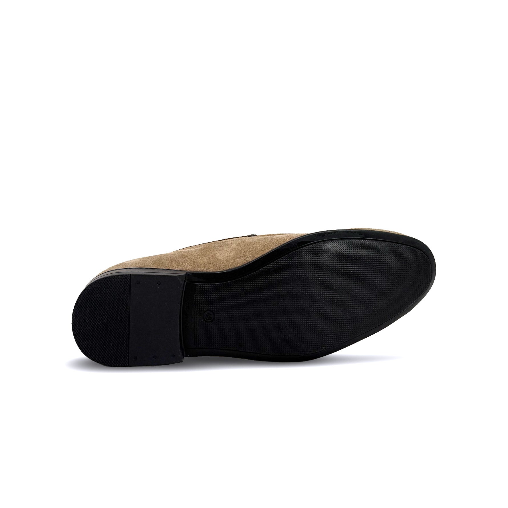 Suede loafers with dove gray tassels - Ascanio
