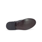 Suola in gomma Scarpe nere eleganti da uomo made in italy