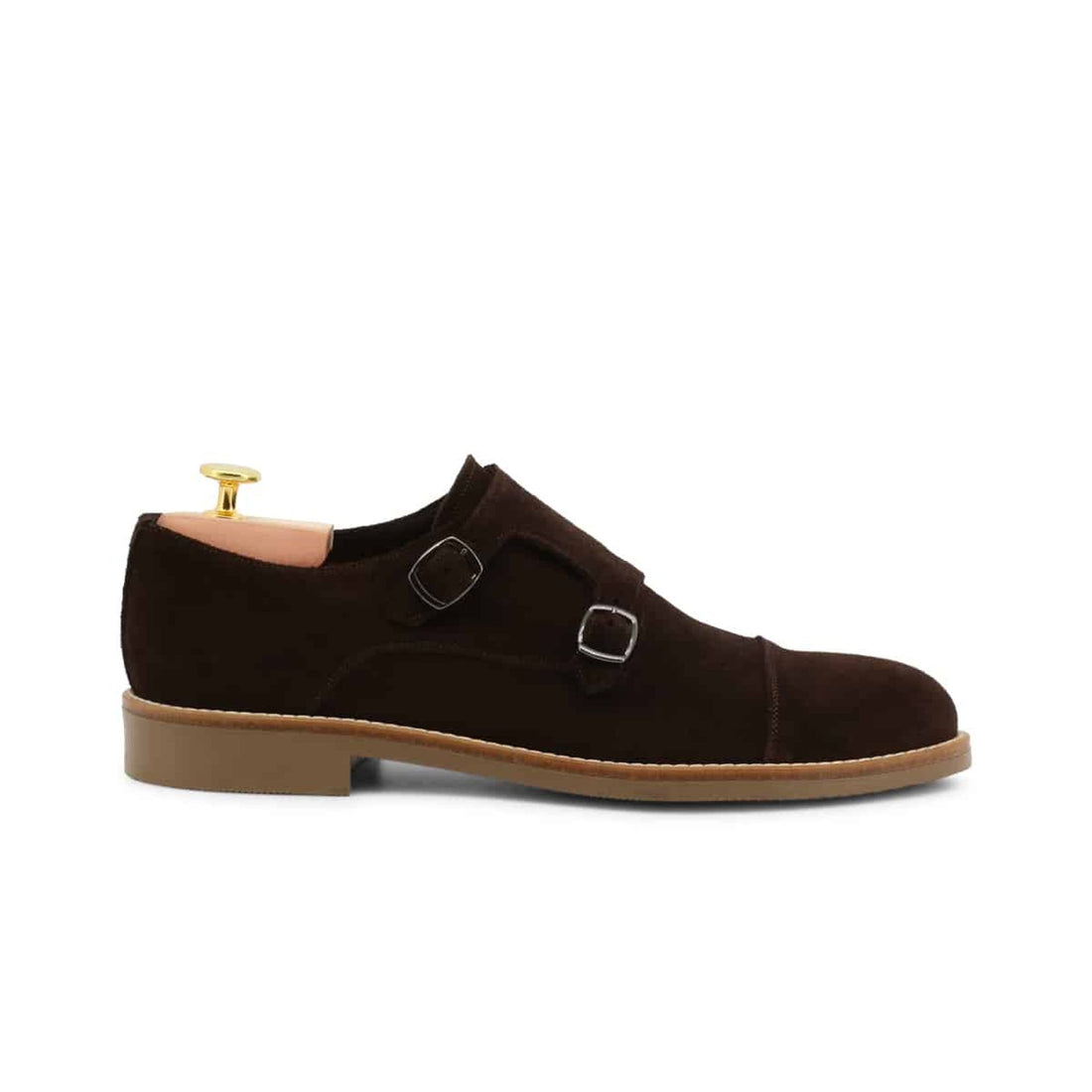 Scarpe Doppia Fibbia Uomo color marrone Duca di Morrone