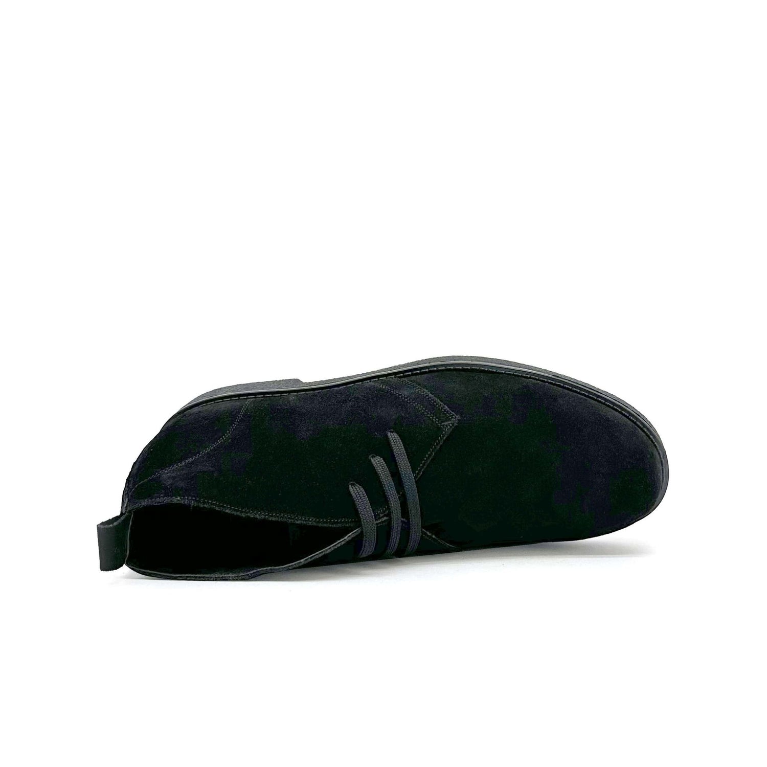 tomaia Polacchine in camoscio nero made in italy