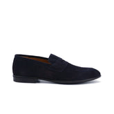 Mocassini Loafers scamosciati blu - Leone