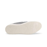 Mocassini Uomo slipo on suola bianca camoscio grigio - Enea
