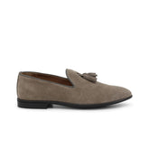 Mocassini Uomo Scamosciati color grigio Duca di Morrone
