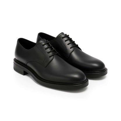 Chaussures élégantes Black Derby - Lucrezio