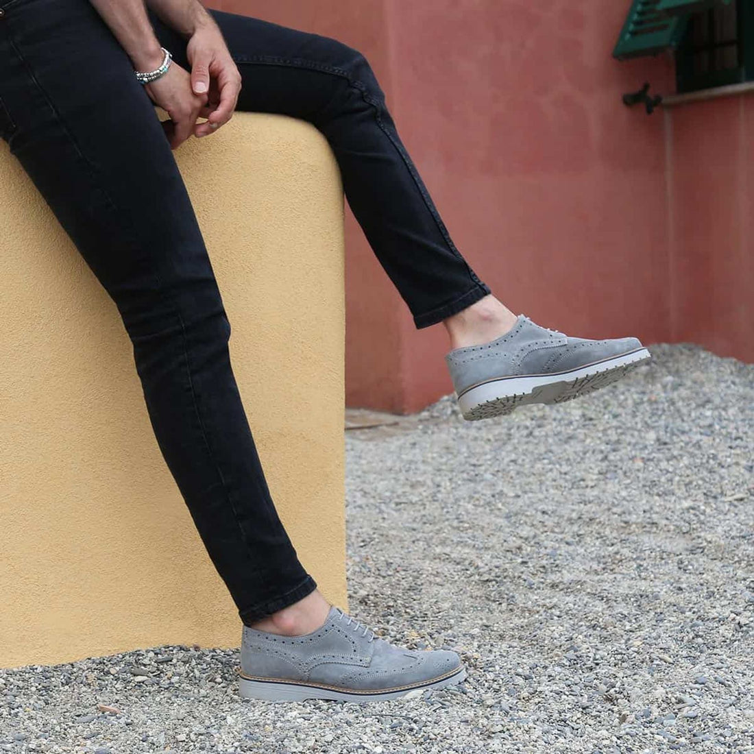 Tancredi - Gray suede