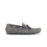 Mocassini Car Shoe Camoscio Grigio - Edoardo - Made in Italy