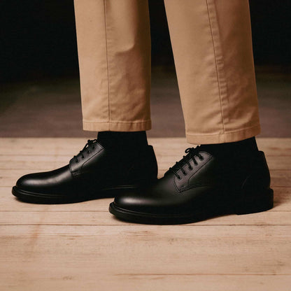 Chaussures élégantes Black Derby - Lucrezio