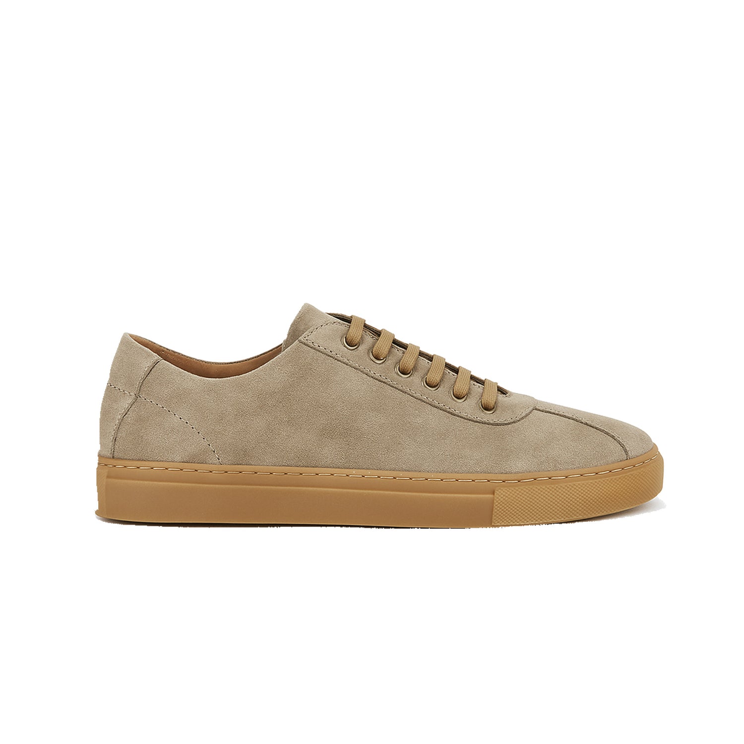 Taupe Wildleder -Turnschuhe - Alessandro