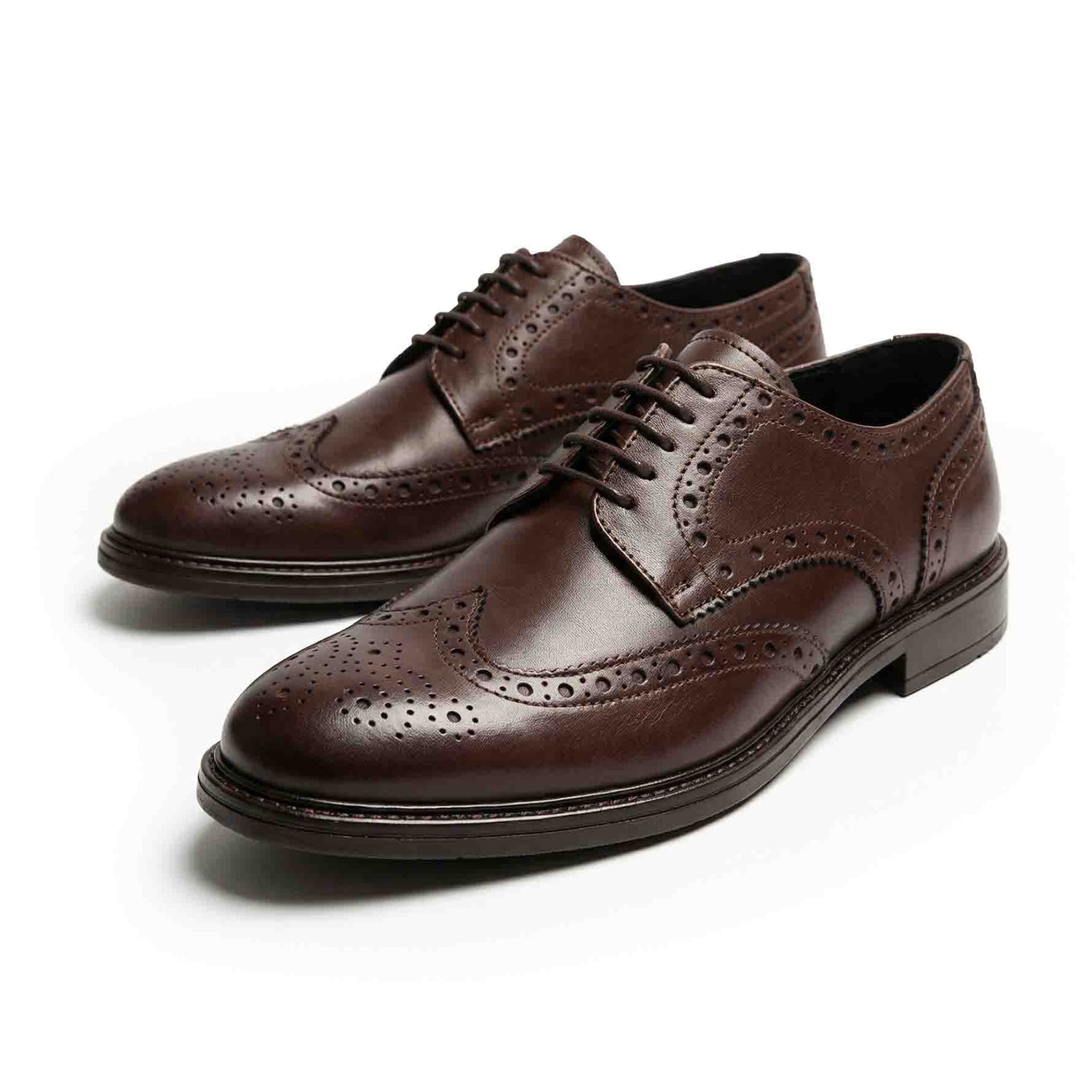 Brown Derby Shoes - Alfonso