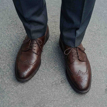 Brown Derby Shoes - Alfonso