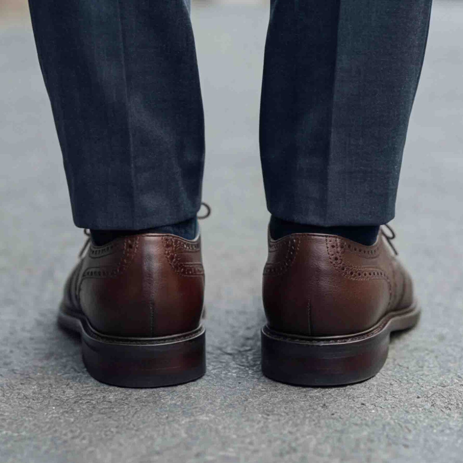 Brown Derby Shoes - Alfonso