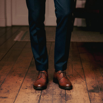 Scarpe Derby marroni - Alfonso