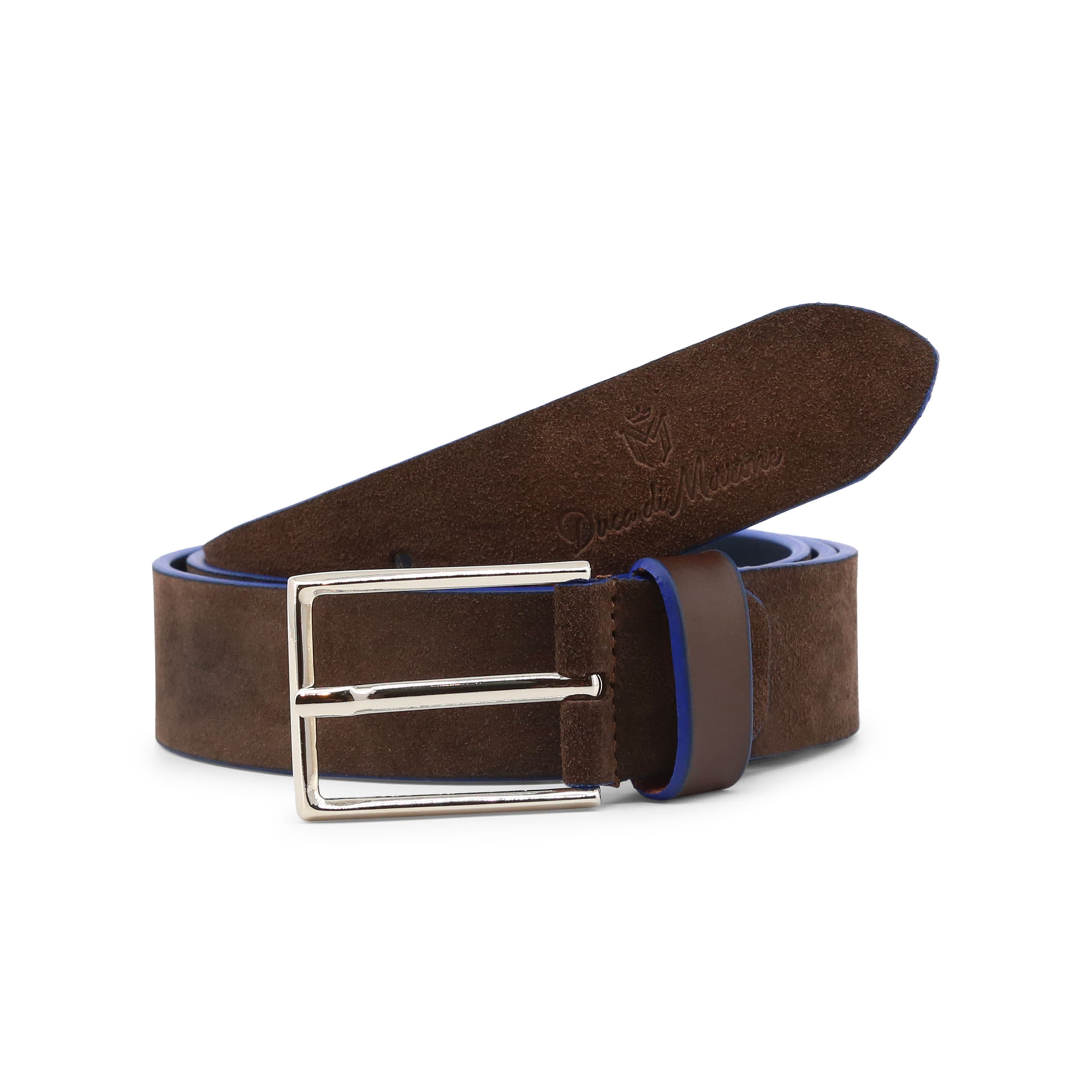 Ceinture en cuir - Amalfi Brown Blue