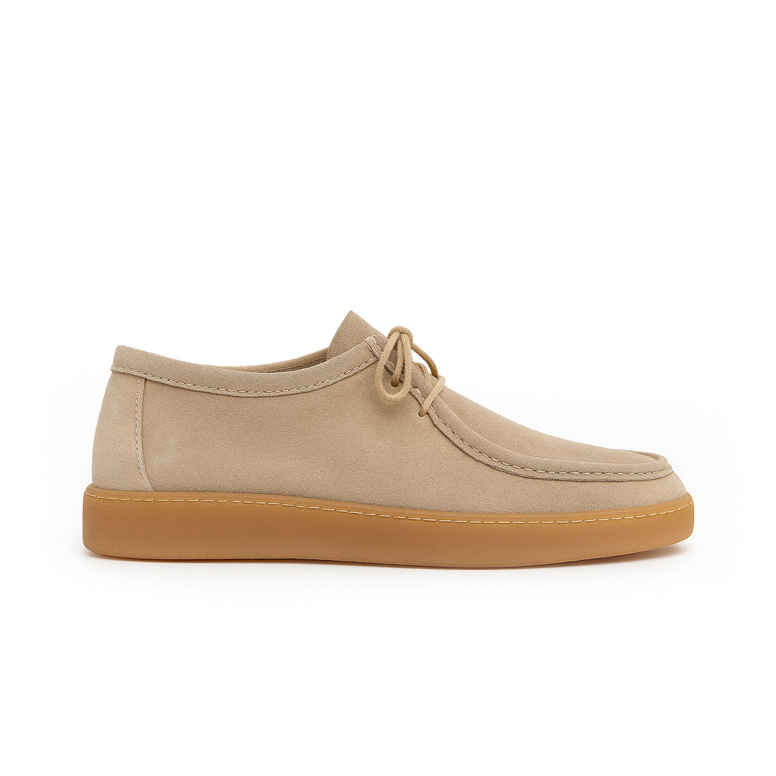 Scarpe ingegnere Uomo​ in camoscio beige | Made in Italy | Dandy